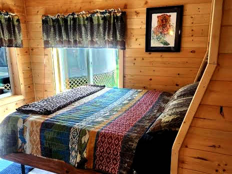 Murphy Bed inside Kenai Cabin